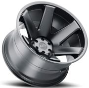 Black Rhino Raze 17X10 6X139.7 ET-44 Matte Black