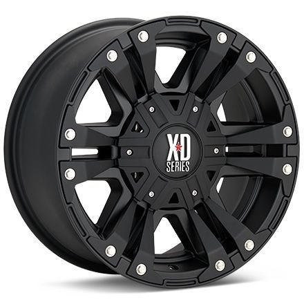 KMC XD822  20X9.0 8X165.1  ET0 Matte Black