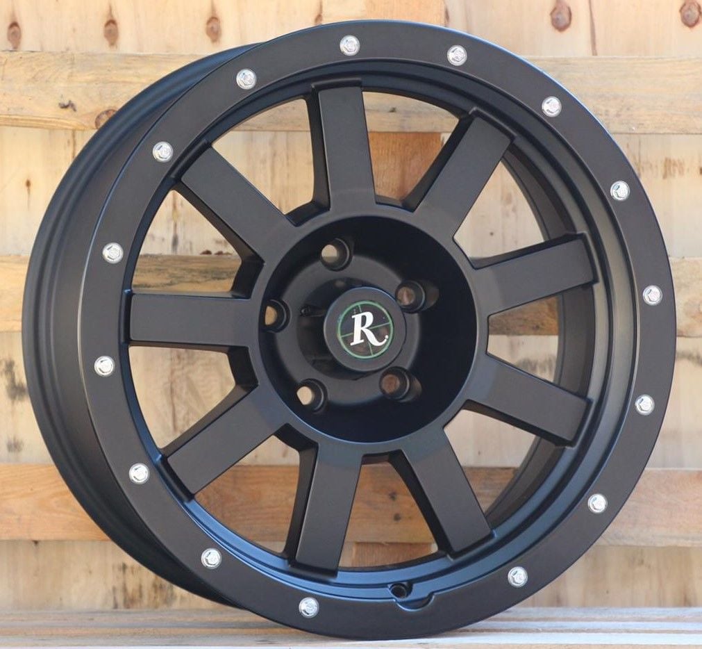 GT 340 18X9.0 5X127 ET-16 Matte Black