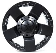 Black Wolf 5187 18X9.0 5X127 ET+15 Matte Black