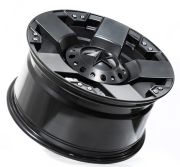 Black Wolf 5187 17X9.0 5X130 ET+15 Matte Black