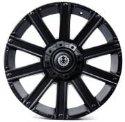 Black Wolf 108 20X9.0 5X120 ET40 Matte Black