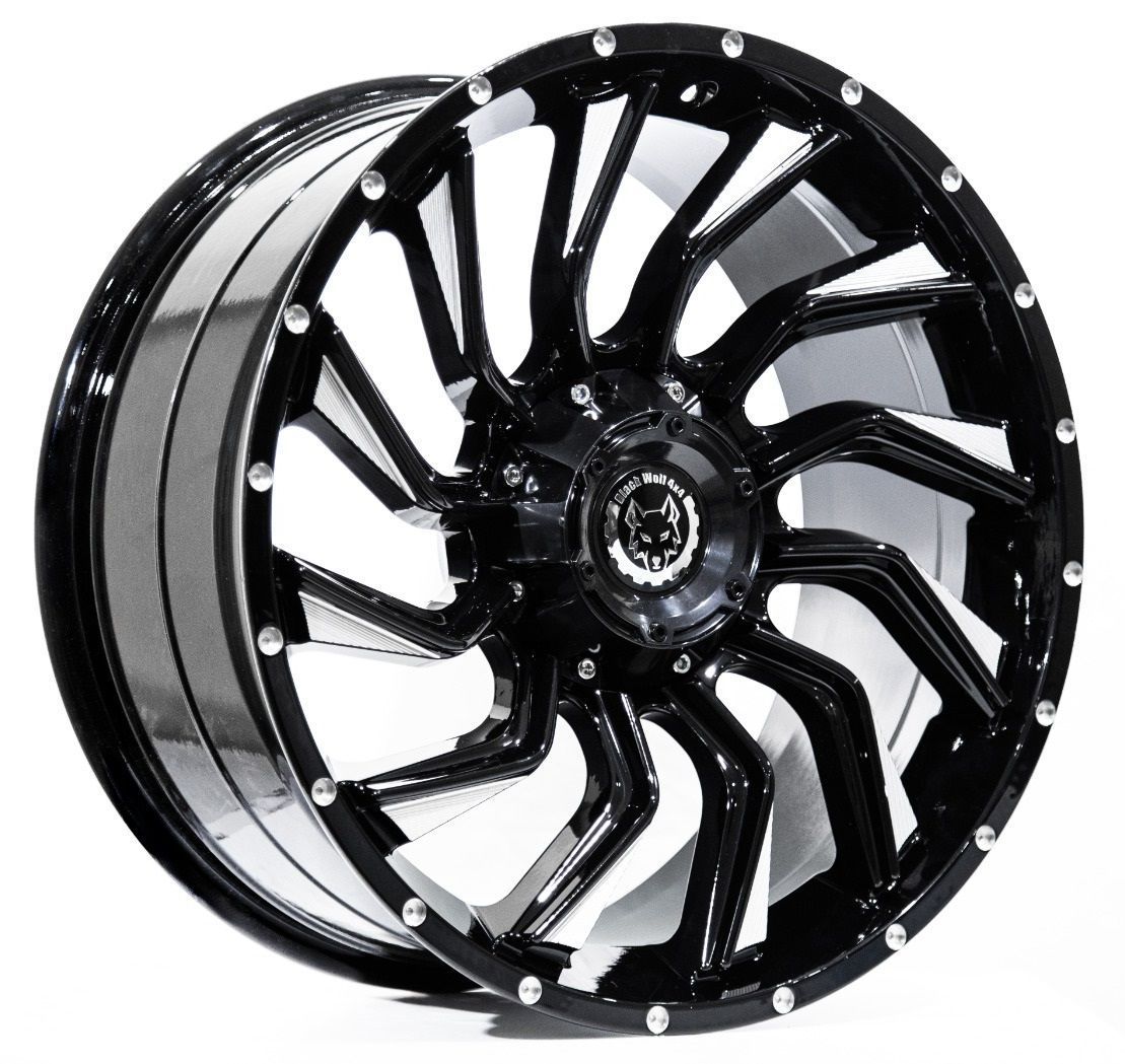 Black Wolf 1164  20X9.0  5X114.3 ET0 GB / GM