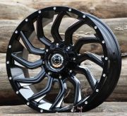 Black Wolf 1164  20X9.0  5X127 ET0 GB / GM