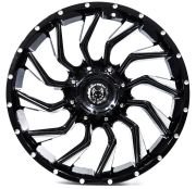 Black Wolf 1164  20X9.0  5X127 ET0 GB / GM