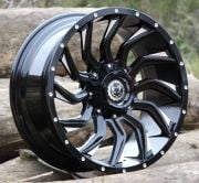 Black Wolf 1164  20X9.0  5X130 ET0 GB / GM