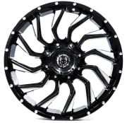 Black Wolf 1164  20X9.0  5X130 ET0 GB / GM