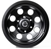 Black Wolf 158 16X10 5X114.3 ET-30 Matte Black