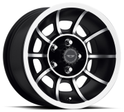 American Racing VN47 Vector  15X7.0 5X114.3 Satin Black Machined  (2 Adet )