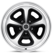 American Racing VN501 500 Mono Cast 15X7.0 5X120.65 Gloss Black Machined ( 2 Adet )