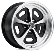American Racing VN501 500 Mono Cast 15X7.0 5X114.3 Gloss Black Machined ( 2 Adet )