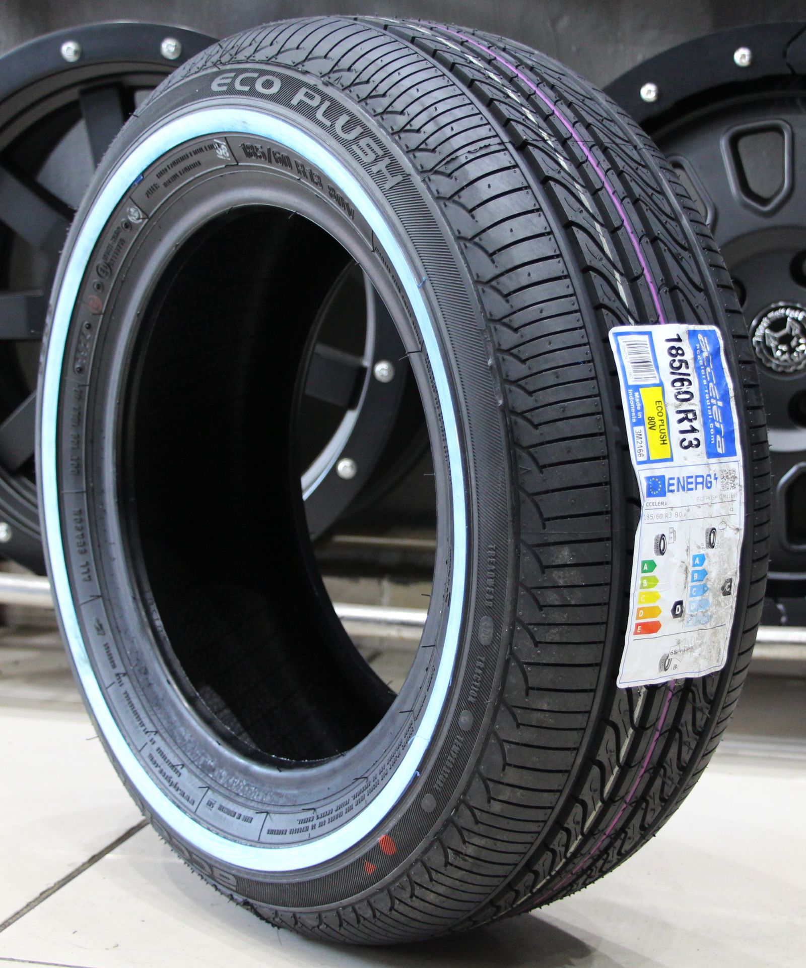 Accelera 185/60R13 80V EcoplusH Beyaz Yanak