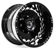 Black Wolf 1163 16X10 5X114.3 ET-45  BF