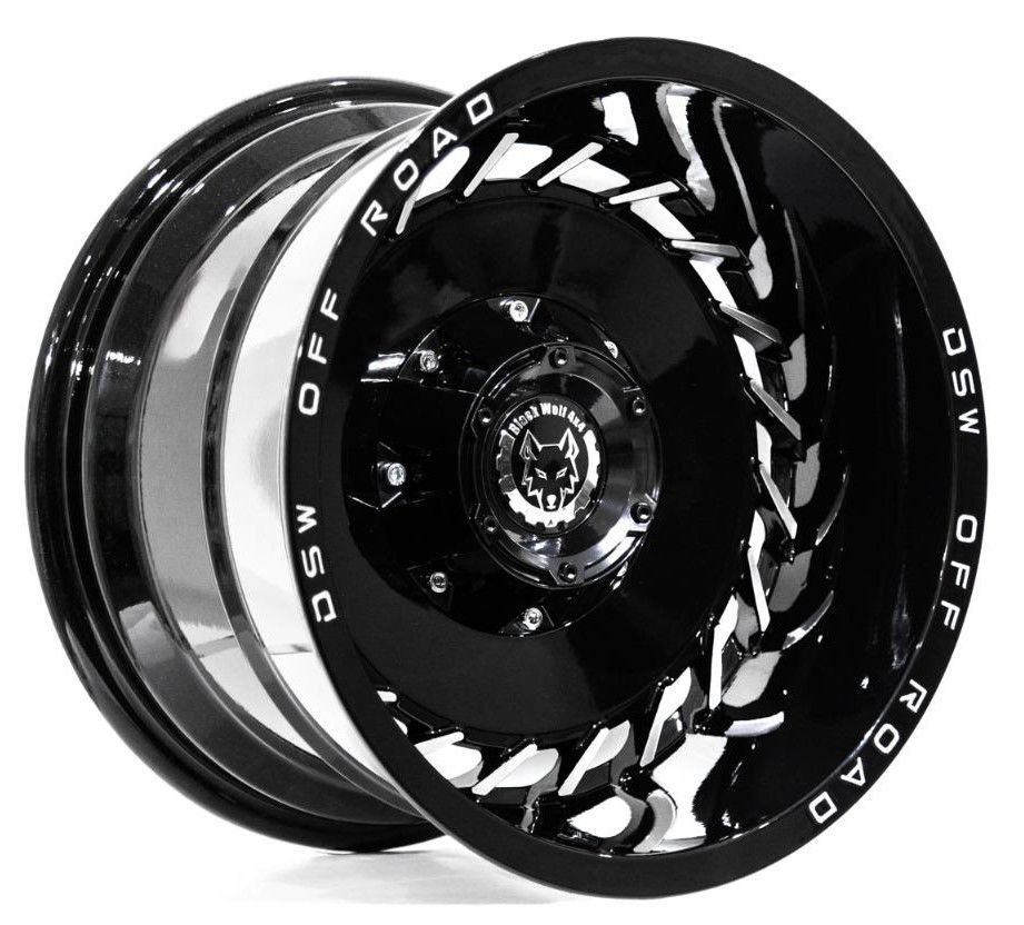 Black Wolf 1163 16X10 5X127 ET-45  BF