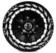 Black Wolf 1163 16X10 5X127 ET-45  BF