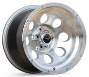 Procast 5312 15X10 5X114.3  ET-44 Silver Machined