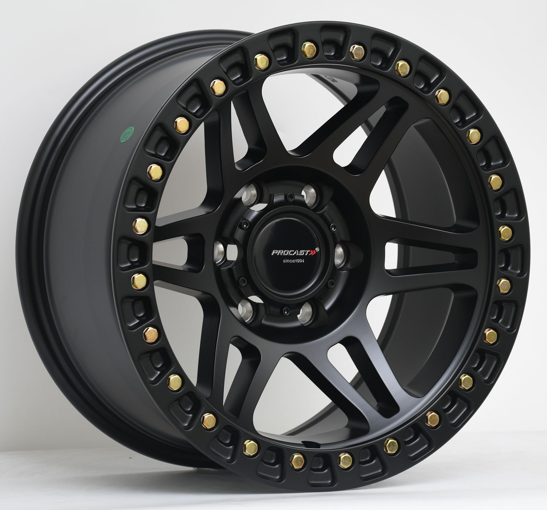 Procast  5583 17X9.0 6X139.7 ET-12 Matt Black