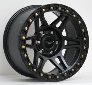 Procast  5583 17X9.0 6X139.7 ET-12 Matt Black