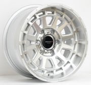 Procast  5699 17X9.0 6X139.7 ET-12 Silver Machined