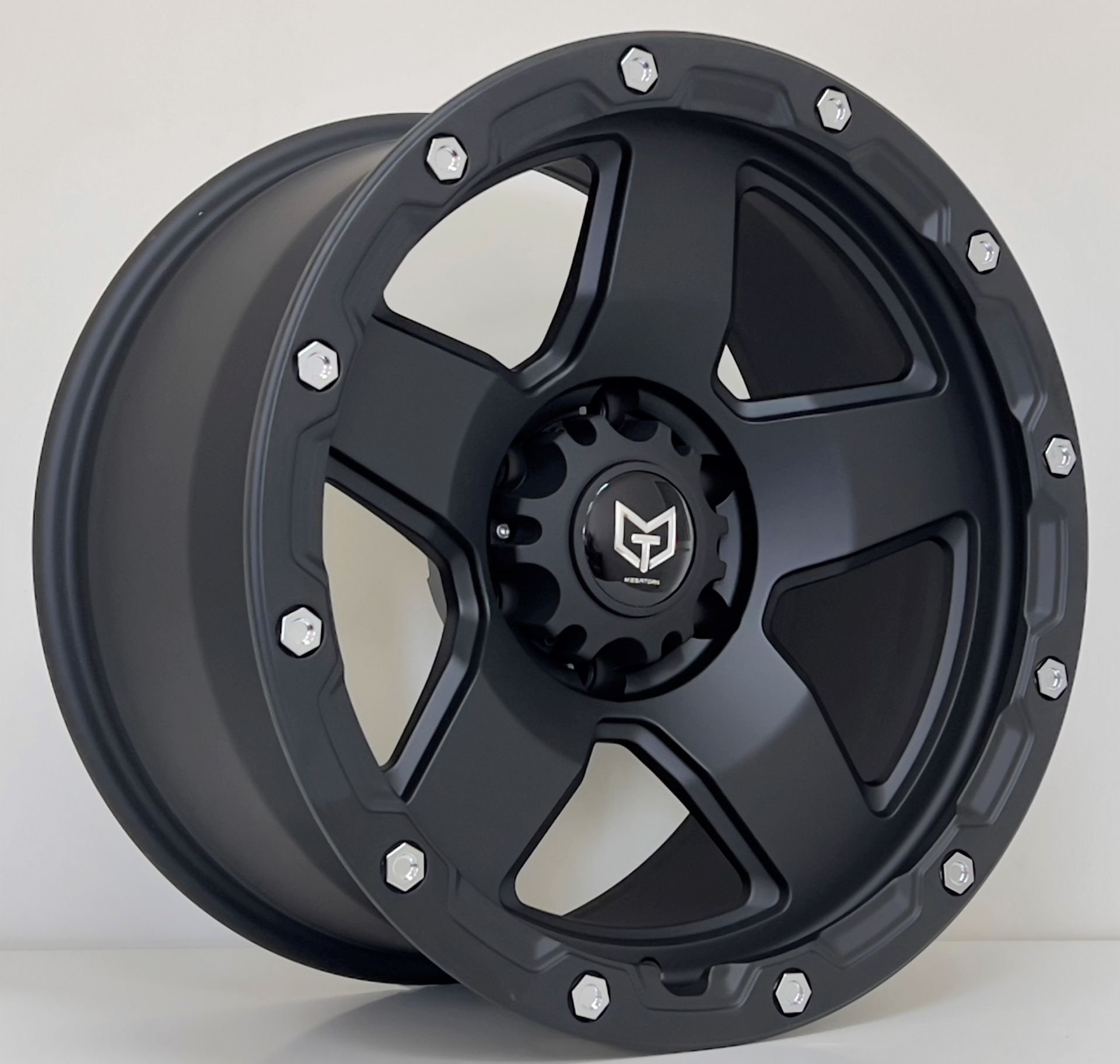Tork 3809 18X9.5 6X139.7  ET-10 Matte Black