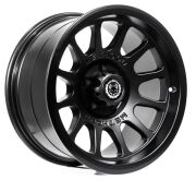 Black Wolf 261 16X8.0 5X130 ET0 Matte Black