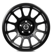Black Wolf 261 16X8.0 5X130 ET0 Matte Black