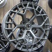 Black Wolf 5672 20X9.0 6X139.7 ET+15 Matte Grey