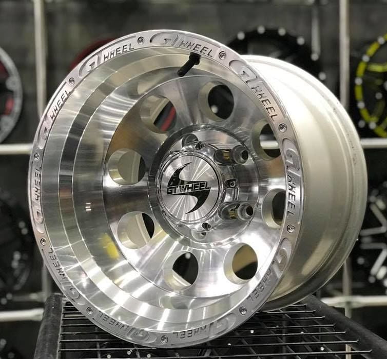 GT 531 15X10  6X139.7 ET-44 Silver Polished