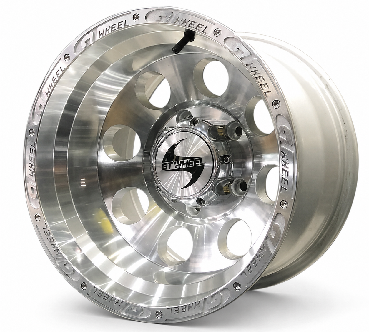 GT 531   15X10  5X139.7  ET-44 Silver Polished