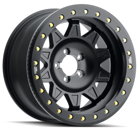Dirty Life Roadkill Race 9302 17x9.0 8x165.1 ET-14 Matte Black / Black Beadlock