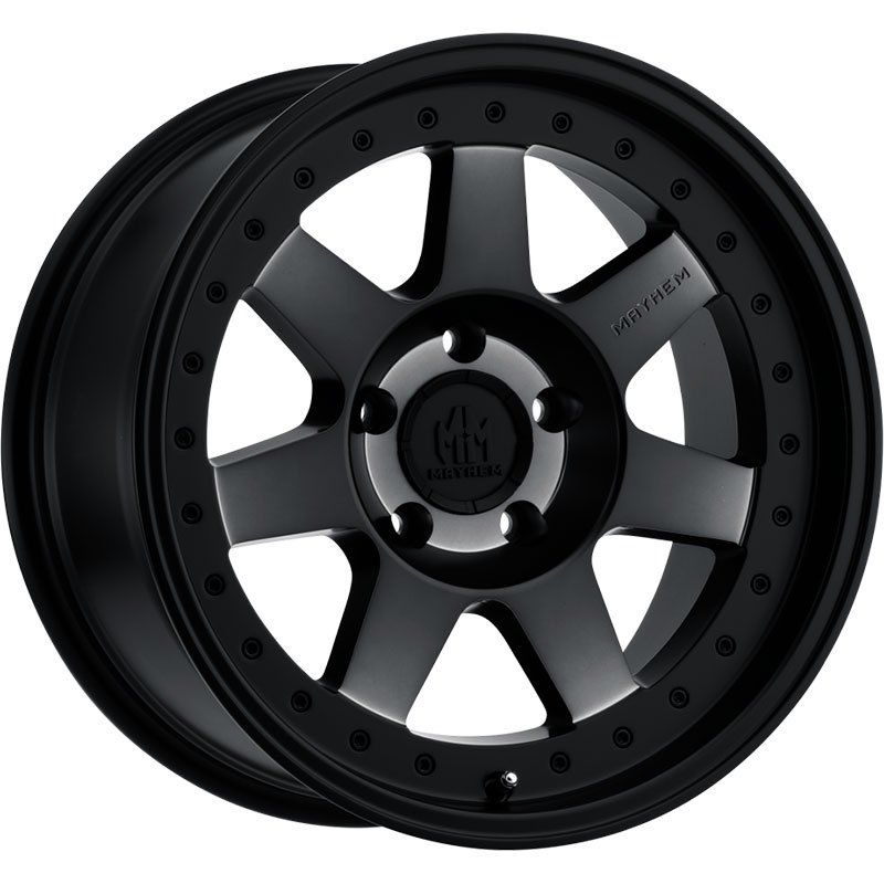 Mayhem Prodigy 8300 17x9.0 5x127 ET-6 Matte Black W/Dark Tint