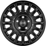O.Z. Rally Raid 17X8.0 6X114.3 ET +20 Matt Black + Silver Lettering