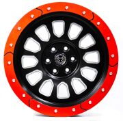 Black Wolf 571 18x9.0 6x114.3 ET+20 MB/RED