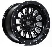 Black Wolf 571 18X9.0 6X114.3 ET+20 MB/BLACK